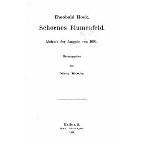 Theobald Hock, Schoenes Bluemenfeld