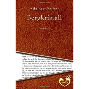 Bergkristall - Großschrift