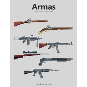 Armas libro para colorear para adultos 1 & 2
