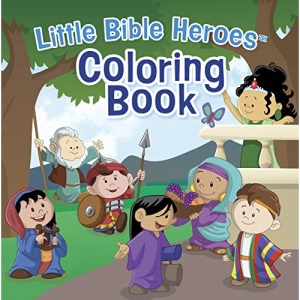 Little Bible Heroes Coloring Book
