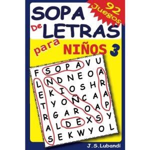 Sopa de Letras para Niños 3: Volume 3
