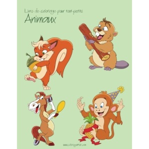 Livre de coloriage pour tout-petits Animaux 2: Volume 2 (Animaux pour tout-petits)