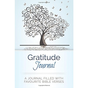 Gratitude Journal: A Journal Filled With Favourite Bible Verses (Blue) (UK Edition) (KJV)