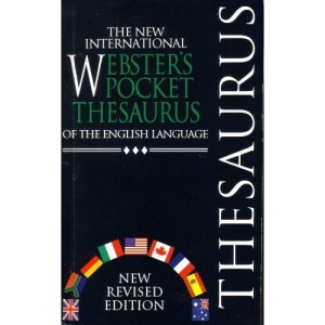 The New International Webster's Pocket Thesaurus of the English Language Edition: Reprint
