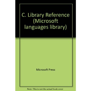 C. Library Reference (Microsoft languages library)