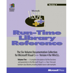 Microsoft Visual C++ Run-Time Library Reference: v. 5 (Microsoft Visual C++ 5.0 Programmer's Reference Set)