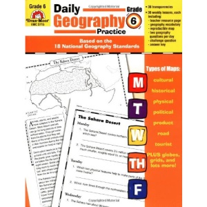 Daily Geography Practice: Grade 6 [With Transparencies]