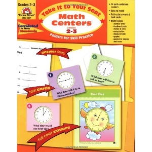 Math Centers Grades 2-3: EMC 3021 (Take It to Your Seat)