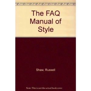 The FAQ Manual of Style