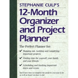 Stephanie Culp's 12 Month Organizer and Project Planner