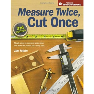 Measure Twice, Cut Once: Simple Steps to Measure, Scale, Draw and Make the Perfect Cut-Every Time. (Popular Woodworking)