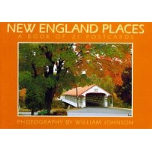 New England Places Postcard Book