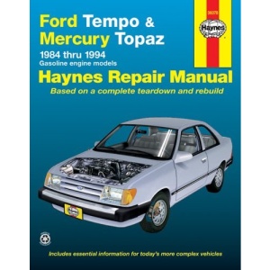 Ford Tempo and Mercury Topaz (1984-94) Automotive Repair Manual (USA service & repair manuals)