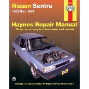 Nissan Sentra (1982-1994) Automotive Repair Manual (Haynes Automotive Repair Manuals)