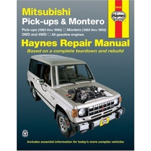Mitsubishi Pick-ups (1983-1996) and Montero (1983-1993) Automotive Repair Manual (Haynes Automotive Repair Manuals)