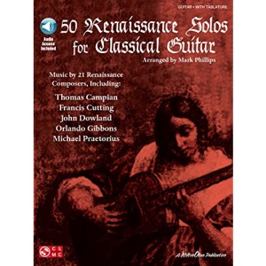 50 Renaissance Solos for Classical Guitar [With CD] (Book & CD)