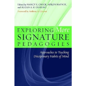 Exploring More Signature Pedagogies: Approaches to Teaching Disciplinary Habits of Mind