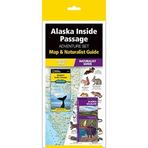 Alaska Inside Passage Adventure Set: Map & Naturalist Guide