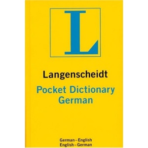 Pocket German (Pocket Dictionary)