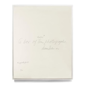 Diane Arbus: A Box of Ten Photographs