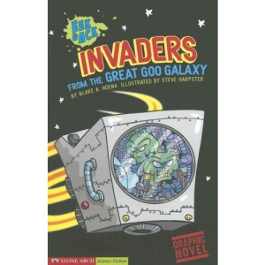 Invaders from the Great Goo Galaxy: Eek & Ack (Graphic Sparks Graphic Novels (Paperback))