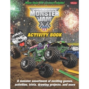 Monster Jam Activity Book: A Monster Assortment of Exciting Games, Activities, Trivia, Drawing Projects, and More (Licensed Activity Book)