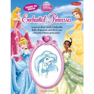 Learn to Draw Disney: Enchanted Princesses: Learn to Draw Ariel, Cinderella, Belle, Rapunzel, and All of Your Favorite Disney Princesses! (Licensed Learn to Draw)