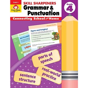 Skill Sharpeners Grammar and Punctuation, Grade 4