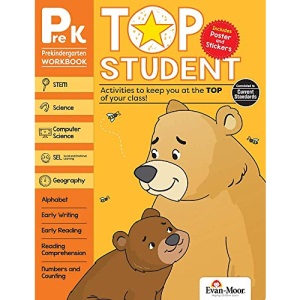 Top Student, Pre-Kindergarten Workbook