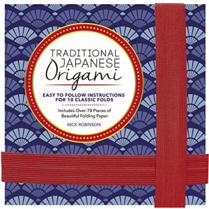 Traditional Japanese Origami Kit: Includes 75 Sheets of Origami Paper and Instructions for 10 classic folds