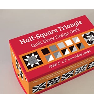 Half-Square Triangle Quilt Block Design Deck