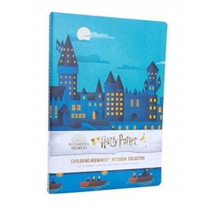 Harry Potter: Exploring Hogwarts Sewn Notebook Collection: Set of 3 (HP ExHog Notebook)