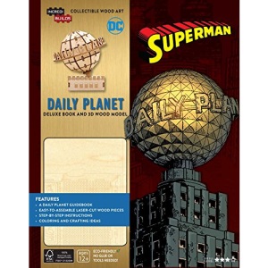 Incredibuilds: DC Comics: Superman: Daily Planet Deluxe Book and Model Set: 0