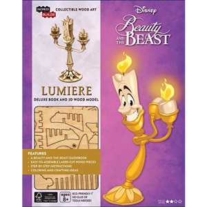 Incredibuilds: Disney's Beauty and the Beast: Lumiere Deluxe Book and Model Set