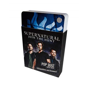 Insight Editions Supernatural Pop Quiz Trivia Deck (Science Fiction Fantasy): Join the Hunt