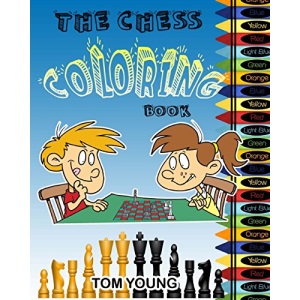 The Chess Coloring Book: Learn about chess while being creative coloring each chess related design. Included is a description of each chess piece. A great way for kids to learn an old game.