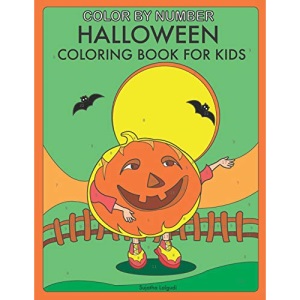 Color by Number Halloween: Coloring Book for Kids