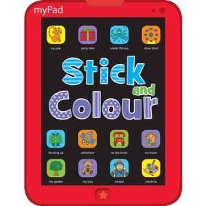 Mypad Stick and Colour (Colouring and Sticker Books)