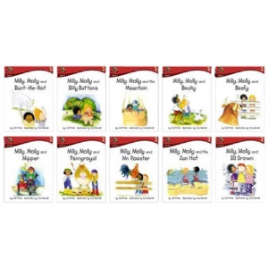 Milly Molly: Level 2 - 10 Books Collection (Milly Molly and Bunt Me Not, Milly Molly and Billy Buttons, Milly Molly and the Mountain, Milly Molly and ... and Mipper, Milly Molly and Pennyroyal, etc)