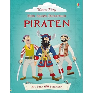 Mein Anzieh-Stickerbuch: Piraten