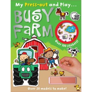 Busy Farm My Press out and Play (Press Out & Play)