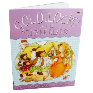 Goldilocks - Sticker Book And Play Scene
