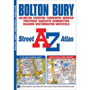Bolton & Bury Street Atlas (A-Z Street Atlas)