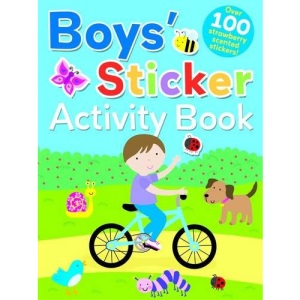 Boys Scented Sticker Activity