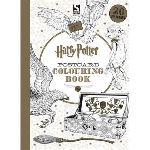 Harry Potter Postcard Colouring Book 1