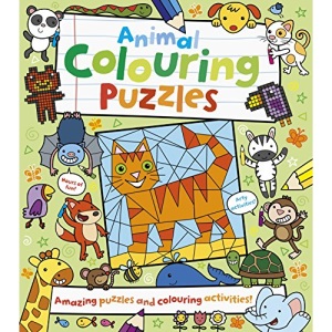 Animal Colouring Puzzles (Colouring Books)