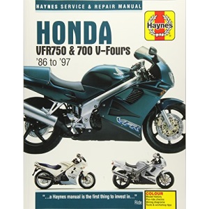 Honda Vfr750 and 700 V-Fours 1986 Thru 1997 (Haynes Service & Repair Manual)