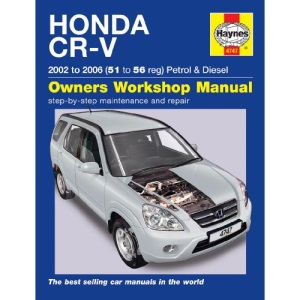 Honda CR-V Petrol & Diesel (02 - 06) Haynes Repair Manual (Paperback)