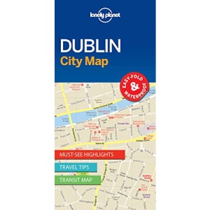 Lonely Planet Dublin City Map