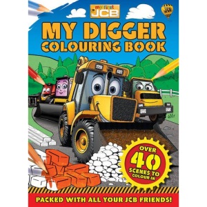 JCB - My Digger Colouring Book